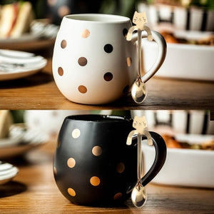 Black and White Coffee Mugs