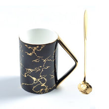 Load image into Gallery viewer, North European Gold Marbled Mark Mug