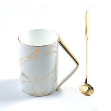 Load image into Gallery viewer, North European Gold Marbled Mark Mug
